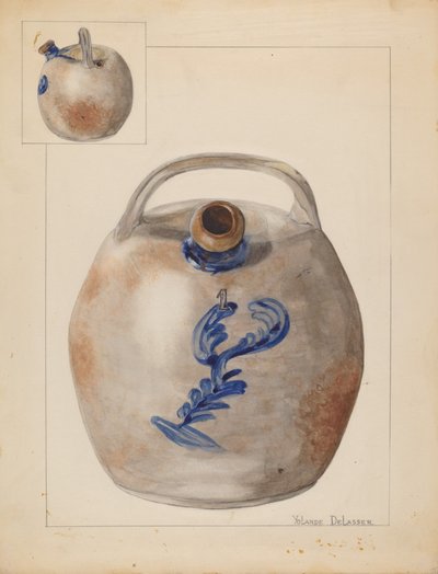 Brocca del mietitore da Yolande Delasser