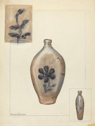 Vaso da Yolande Delasser