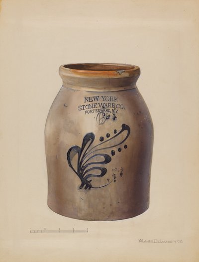 Vaso, c. 1936 da Yolande Delasser