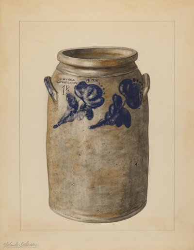Vaso da Yolande Delasser