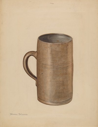 Boccale, c. 1936 da Yolande Delasser