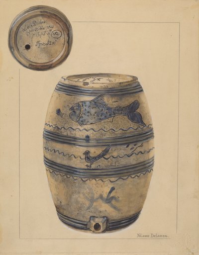 Botte di vino, c. 1936 da Yolande Delasser