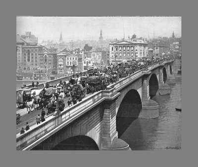 Ponte di Londra, Londra, c1900 da York and Son