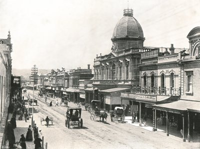 Rundle Street, Adelaide, Australia, 1895 da York and Son