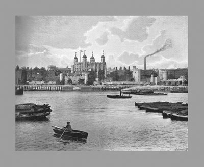 La Torre di Londra, c. 1900 da York and Son