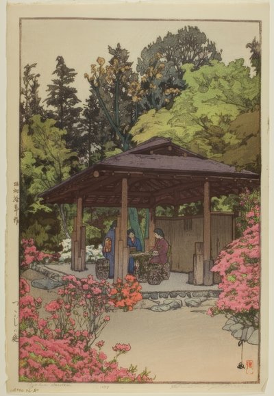 Giardino di azalee da Yoshida Hiroshi