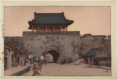 Porta Dainan a Mukden da Yoshida Hiroshi