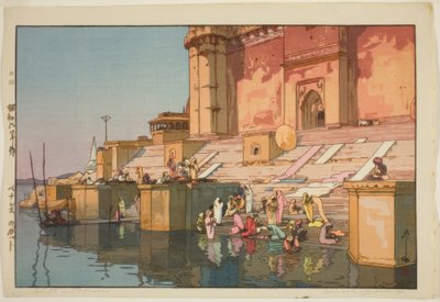 Ghat a Benares (Benaresu no gatto) da Yoshida Hiroshi