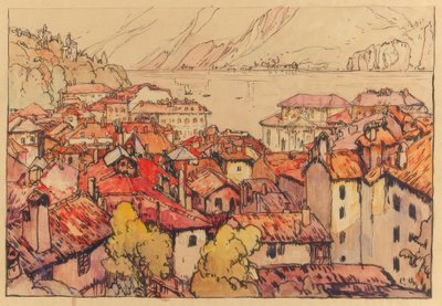 Lugano machi da Yoshida Hiroshi