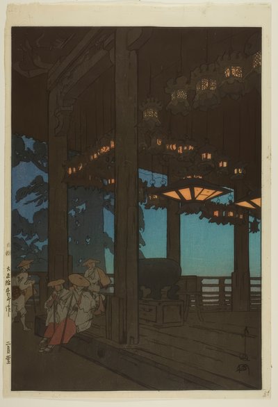 Tempio Nigatsudo da Yoshida Hiroshi