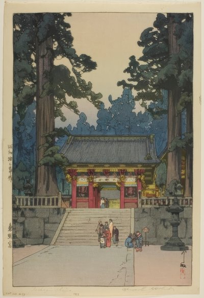 Santuario Toshogu (Toshogu) da Yoshida Hiroshi
