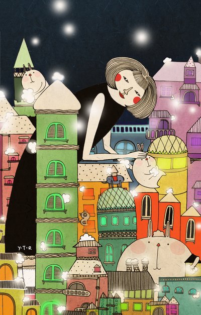 Città ammuffita, 2013 da Yoyo Zhao