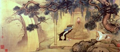 La rappresentazione del poeta Wang Yuyang da Yu Zhiding