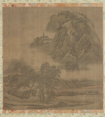 Picnic sulla riva del fiume, dinastia Qing, XVIII secolo da Yuan Jiang