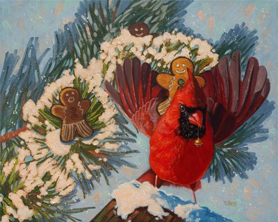 Cavalcata del cardinale da Yue Zeng