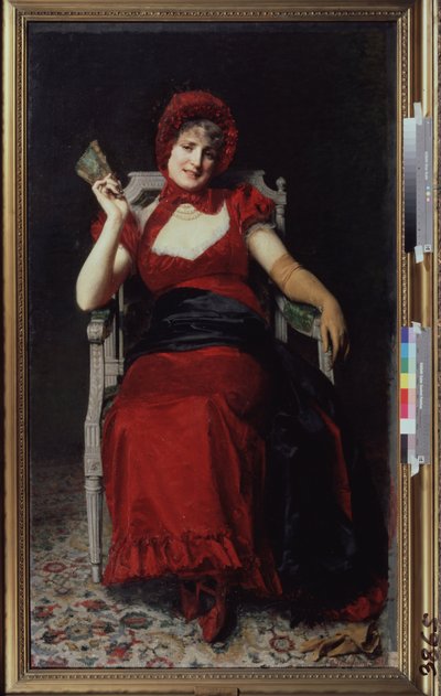 Donna in un abito stile Direttorio da Yury Jacovlevich Lehman