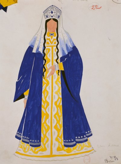 Costume per signora russa in 