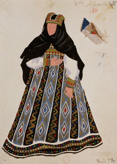 Costume per il personaggio dell