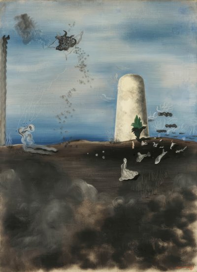 La morte che osserva la sua famiglia da Yves Tanguy