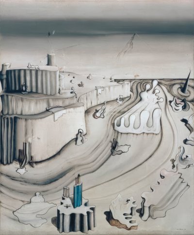 Il palazzo sul promontorio da Yves Tanguy