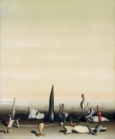 Eredità delle caratteristiche acquisite da Yves Tanguy