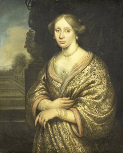 Ritratto di Petronella van der Burcht (1657-1682) da Zacharias Blijhooft