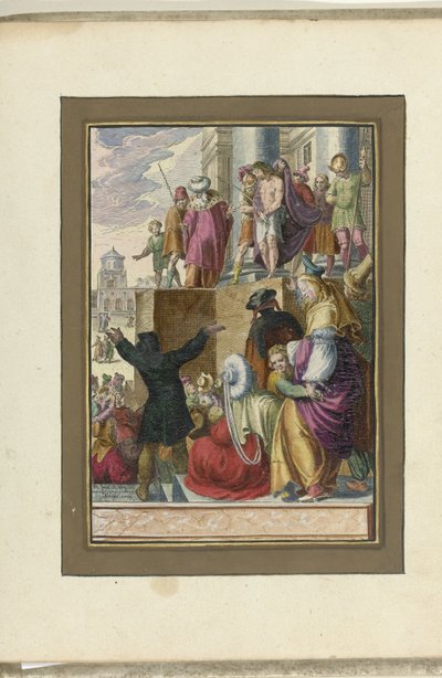 Cristo mostrato al popolo (Ecce homo) da Zacharias Dolendo