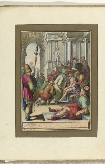 Incoronazione di spine da Zacharias Dolendo
