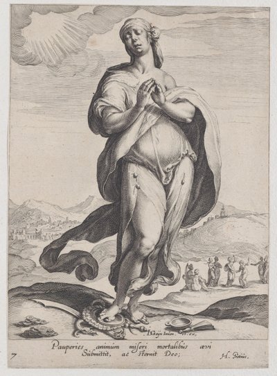 Fede, dalle Virtù e Vizi da Zacharias Dolendo