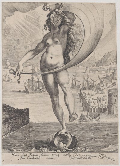 Fortuna, da Virtù e Vizi da Zacharias Dolendo