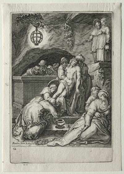 Set della Passione:  Sepoltura di Cristo da Zacharias Dolendo