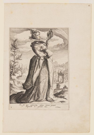 Orgoglio, da Virtù e vizi da Zacharias Dolendo