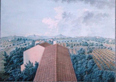 Vista del giardino di M. Reverdit dal Belvedere vicino a Tolone da Zacharie Felix Doument