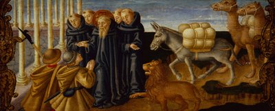 San Girolamo che perdona i ladri da Zanobi Machiavelli