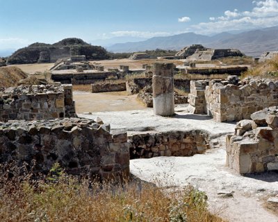 Il tempio settentrionale (500 a.C.-850 d.C.) da Zapotec Zapotec