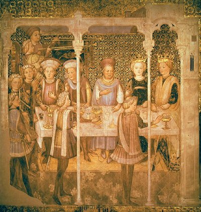 Banchetto per la regina Teodolinda, dalle 