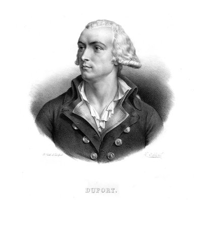 Adrien Duport, c1820 da Zephirin Felix Jean Marius Belliard
