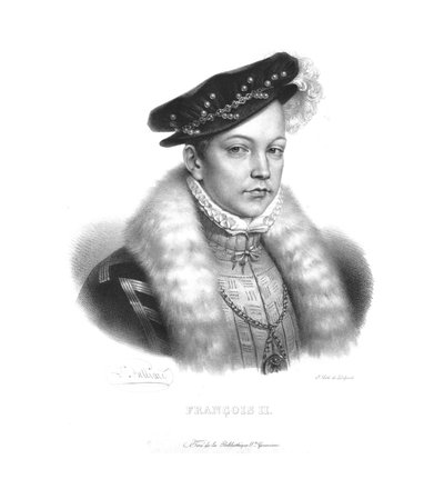 Francesco II, Re di Francia, anni 1820 da Zephirin Felix Jean Marius Belliard