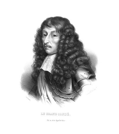 Louis de Bourbon, Principe di Condé, c1820s da Zephirin Felix Jean Marius Belliard