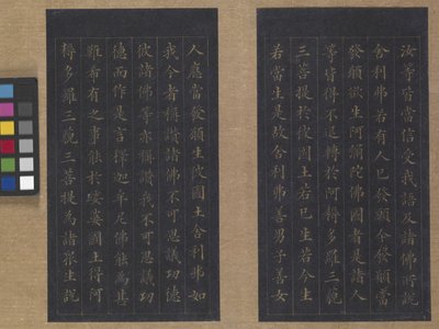 Sutra della vita eterna (Wu Liang Shou Jing) 1837 da Zexu Lin