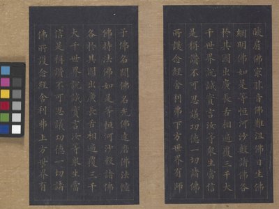Sutra della vita eterna (Wu Liang Shou Jing) 1837 da Zexu Lin