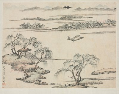 Il ruscello di Wuling da Zha Shibiao