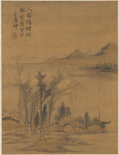Paesaggio, 1775 da Zhai Dakun