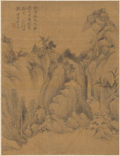 Paesaggio, 1775 da Zhai Dakun