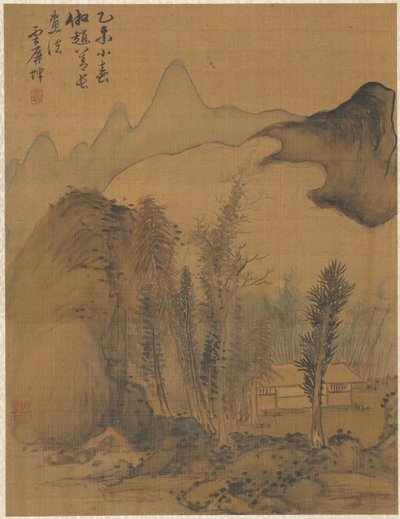 Paesaggio nello stile di Chao Yuan da Zhai Dakun
