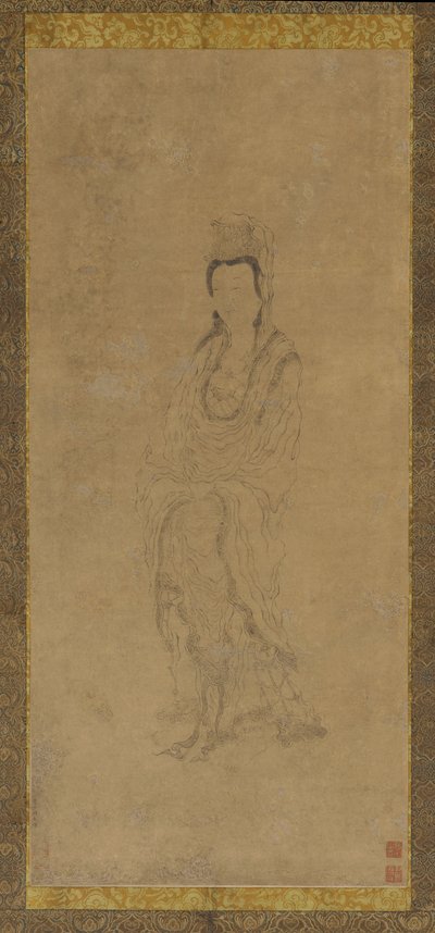 Guanyin in piedi da Zhang Hong