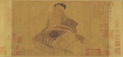 Fu Sheng che espone il classico da Zhang Sengyao