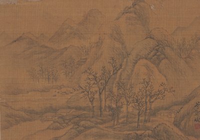 Paesaggio da Zheng Bin