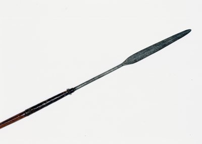 Assegai recuperato nei pressi del corpo del Principe Imperiale da Zulu