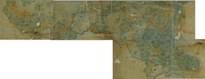 Mappa del distretto di Pokrovsky (P.G.M 1 verst) 1780 - 1790 da неизвестны